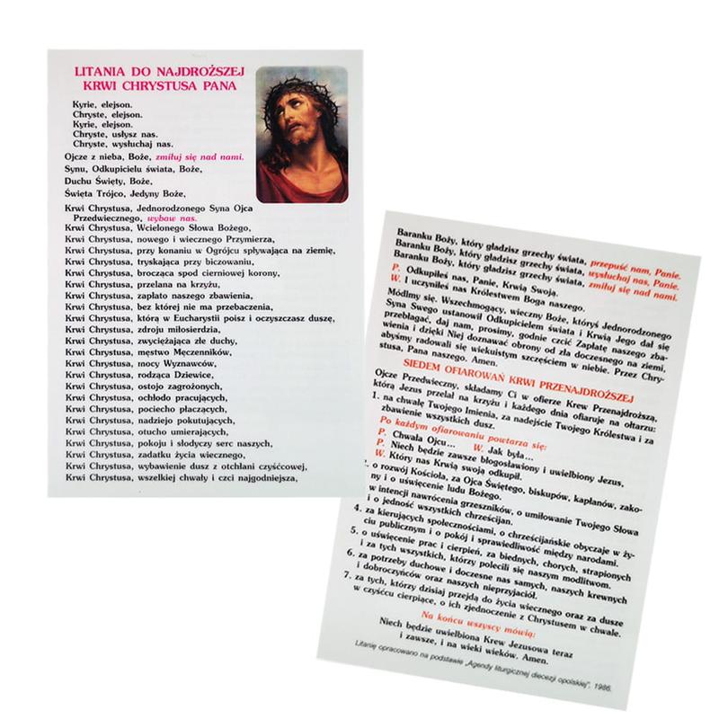 Moc i znaczenie litanii do krwi Chrystusa w naszej duchowości