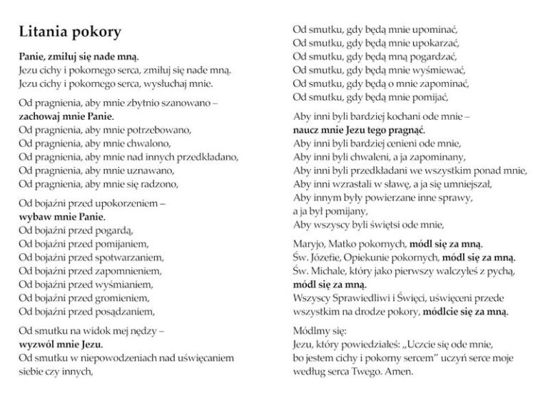 Moc modlitwy: Jak litania do świętych misjonarzy wspiera nas w codziennym życiu