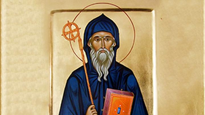 Atrybuty świętego Benedykta symbolika